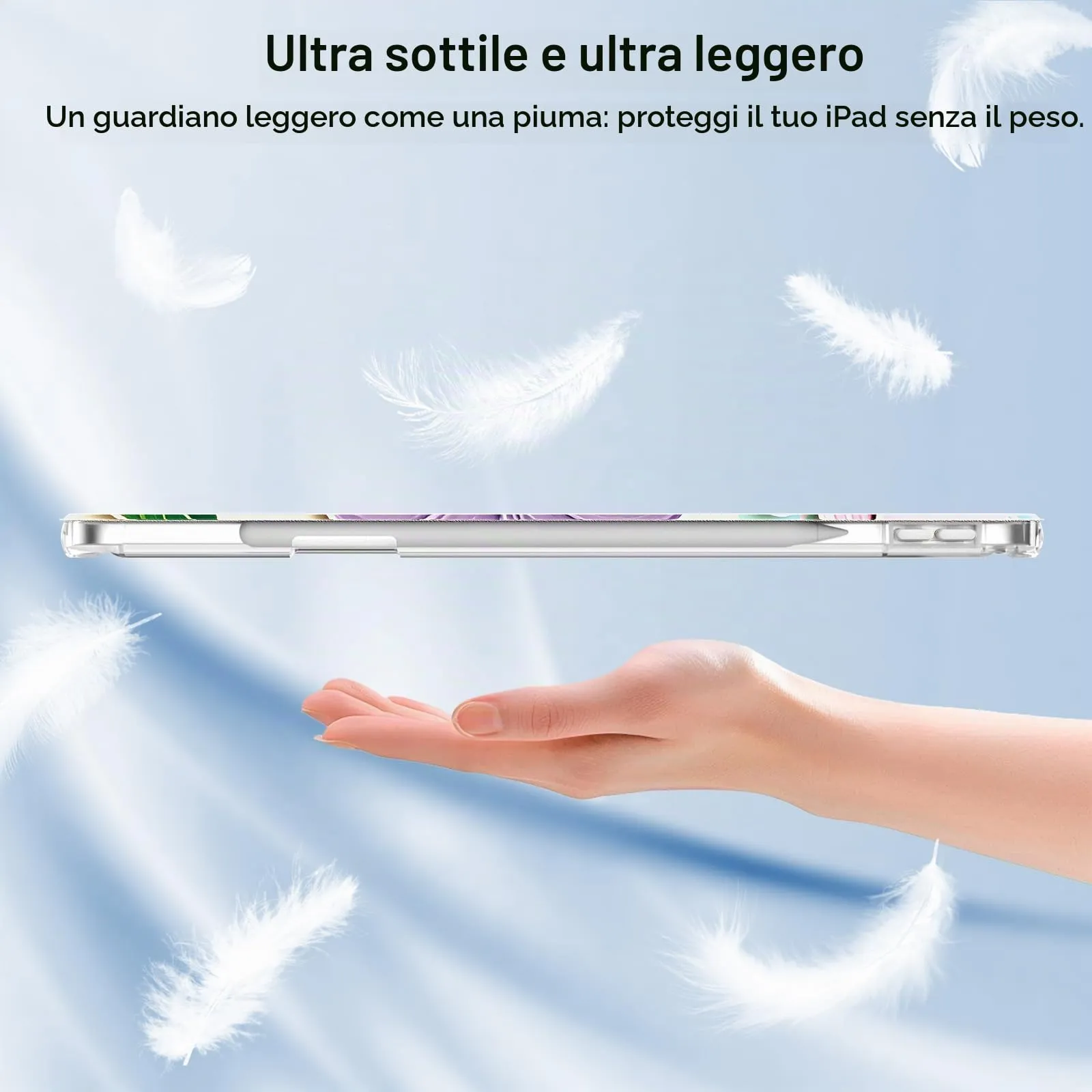 MoKo Cover per iPad Air 13 Pollici Case (M4/M3/M2) con Portapenna - immagine 8
