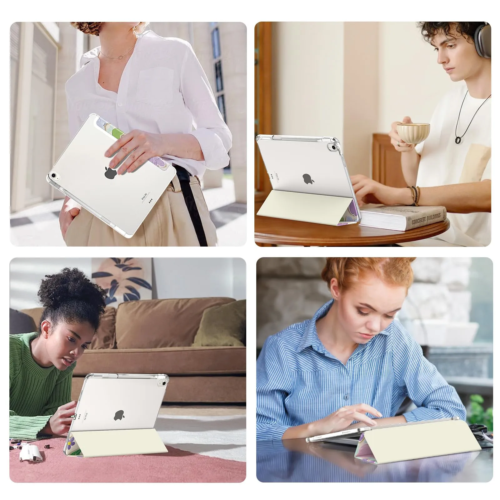 MoKo Cover per iPad Air 13 Pollici Case (M4/M3/M2) con Portapenna - immagine 9