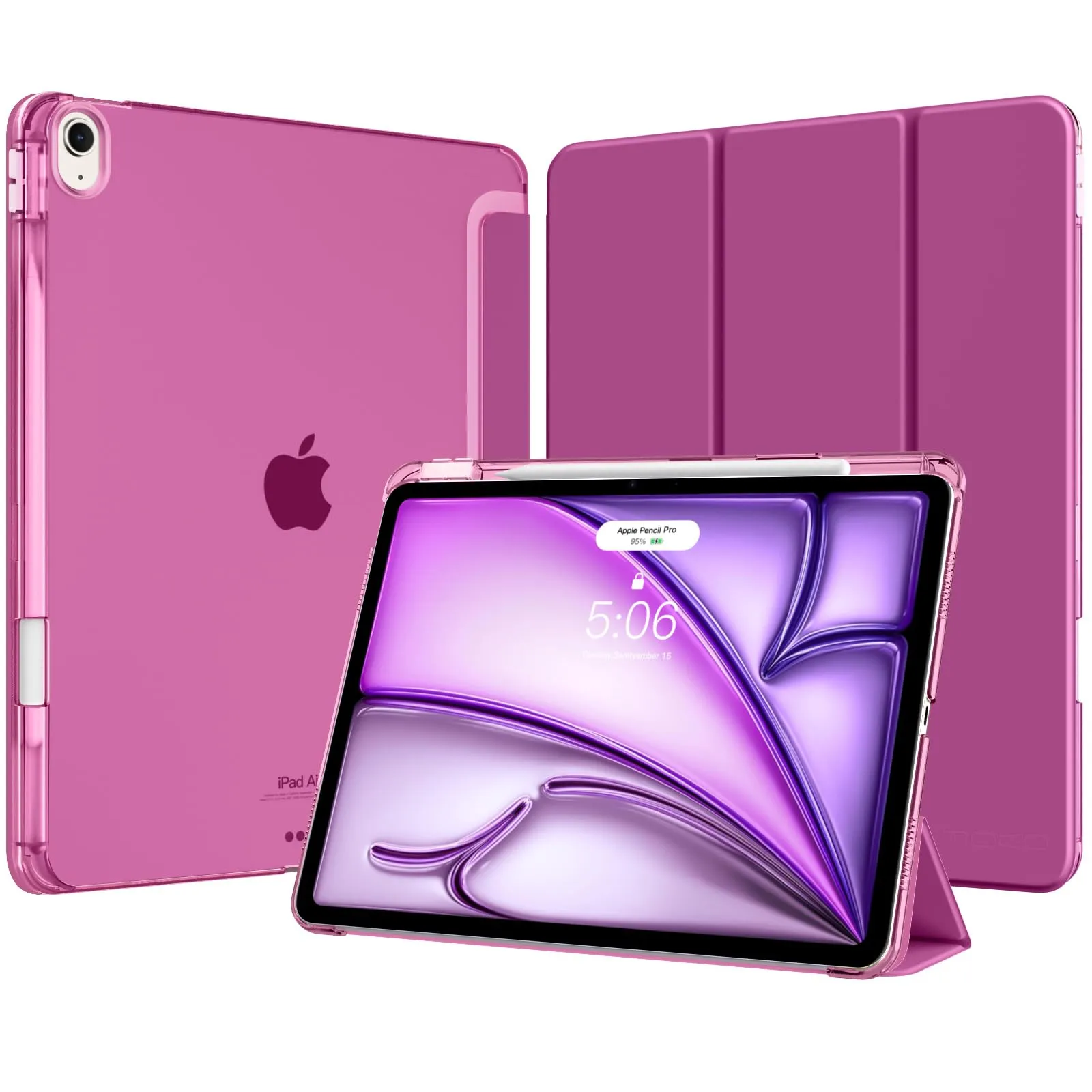 MoKo Cover per iPad Air 13 Pollici Case (M4/M3/M2) con Portapenna - immagine 1