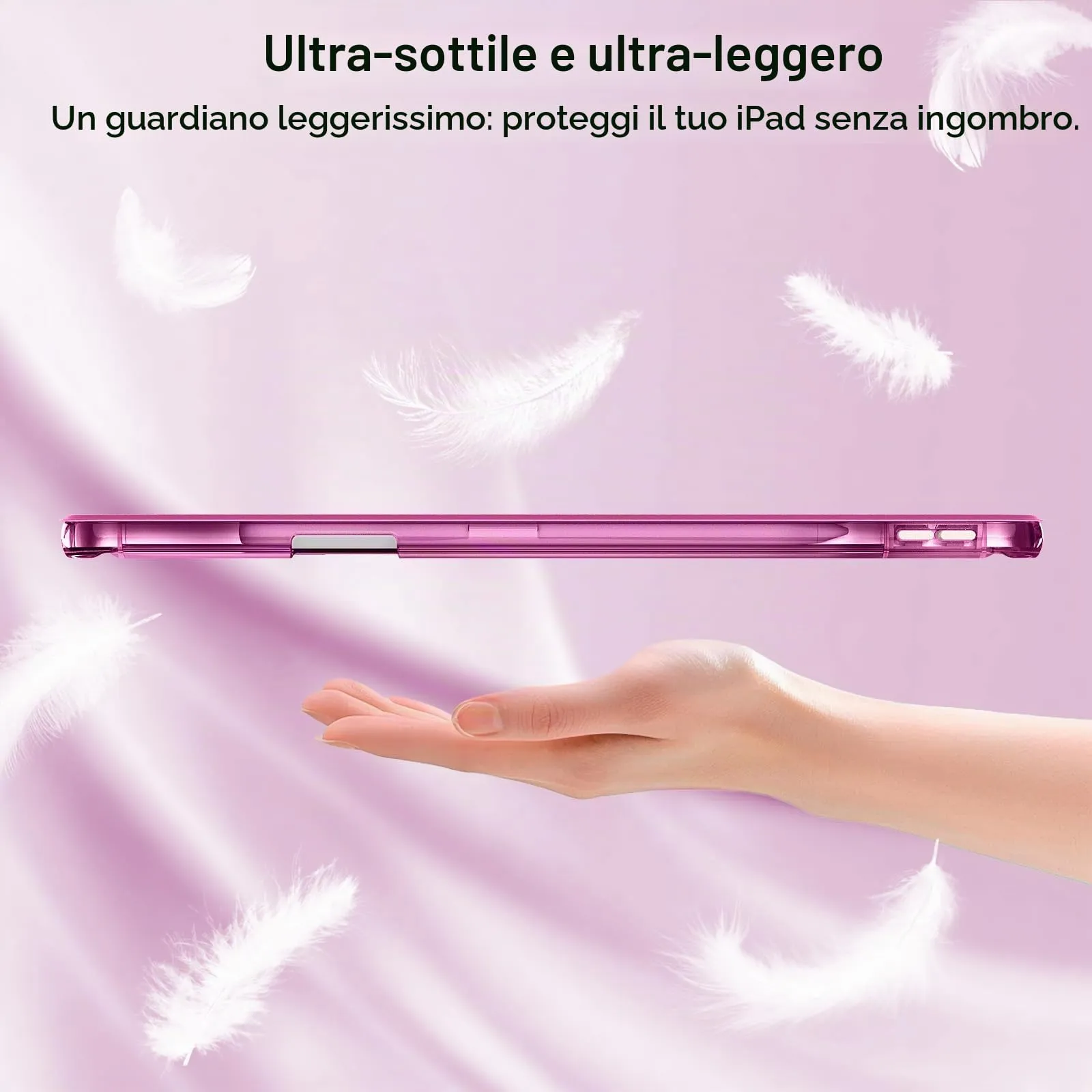 MoKo Cover per iPad Air 13 Pollici Case (M4/M3/M2) con Portapenna - immagine 8