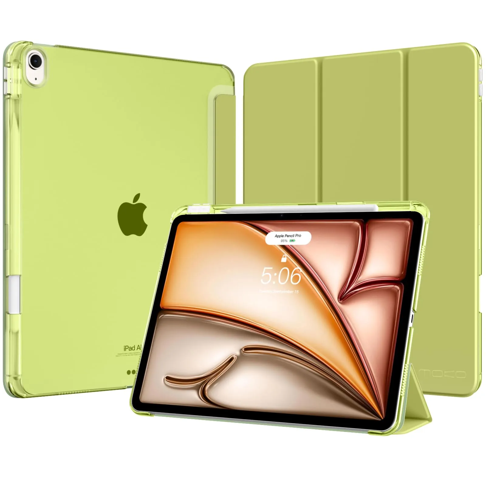 MoKo Cover per iPad Air 13 Pollici Case (M4/M3/M2) con Portapenna - immagine 1