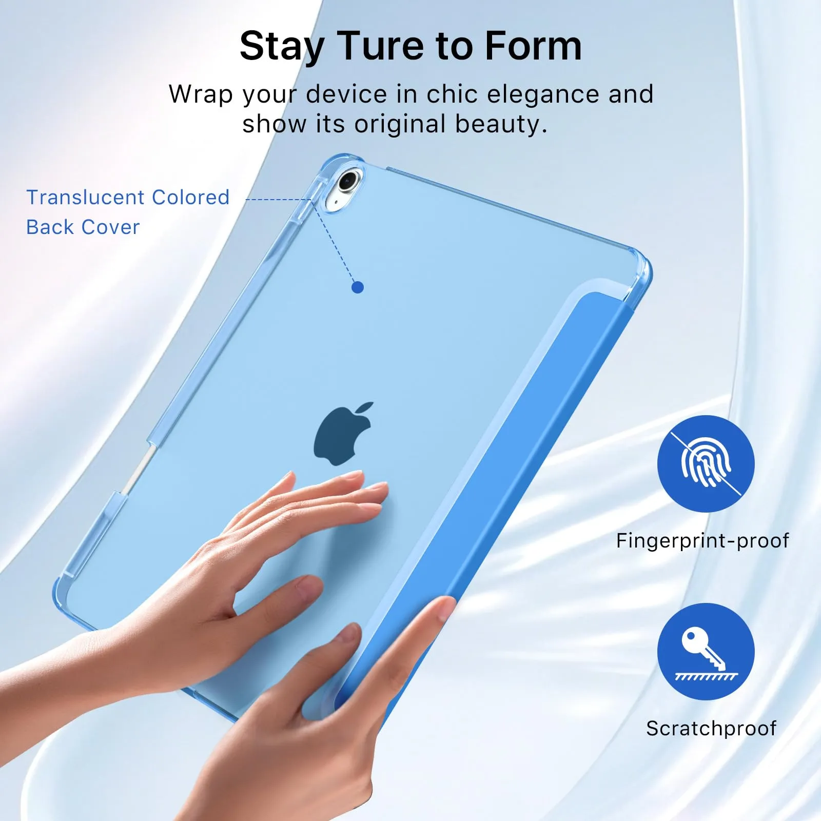 MoKo Cover per iPad Air 13 Pollici Case (M4/M3/M2) con Portapenna - immagine 7