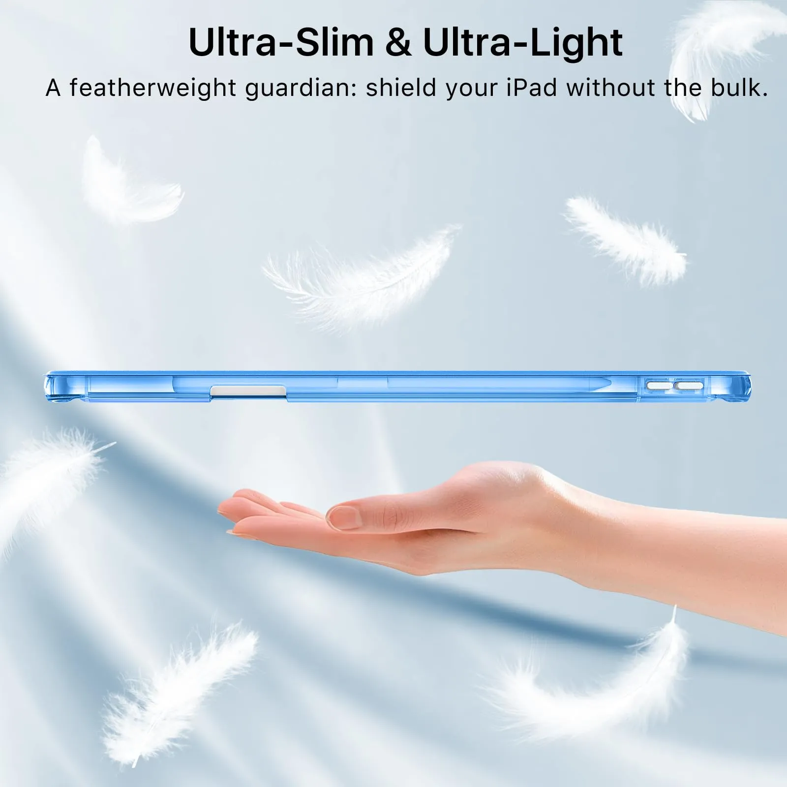 MoKo Cover per iPad Air 13 Pollici Case (M4/M3/M2) con Portapenna - immagine 8