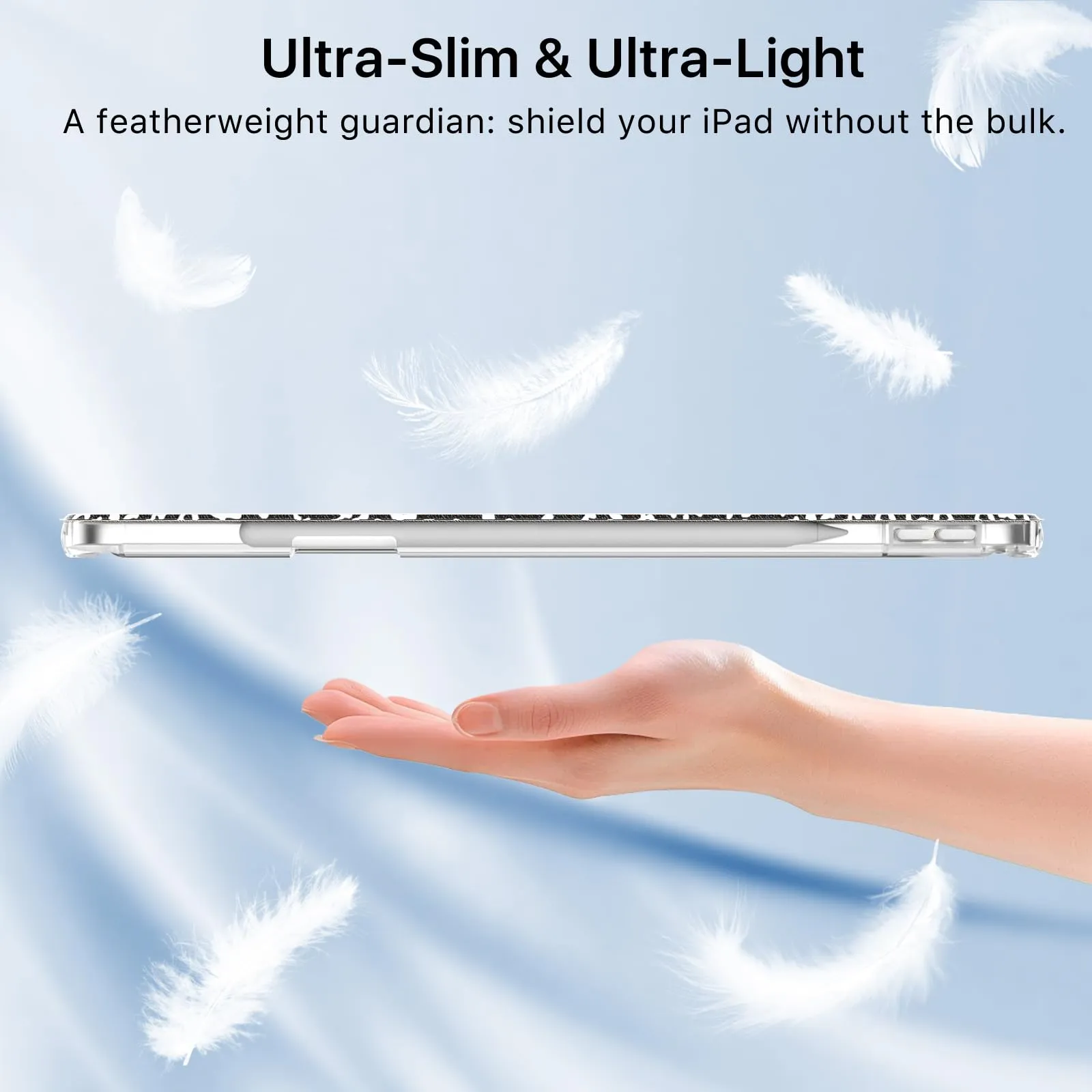 MoKo Cover per iPad Air 13 Pollici Case (M4/M3/M2) con Portapenna - immagine 8