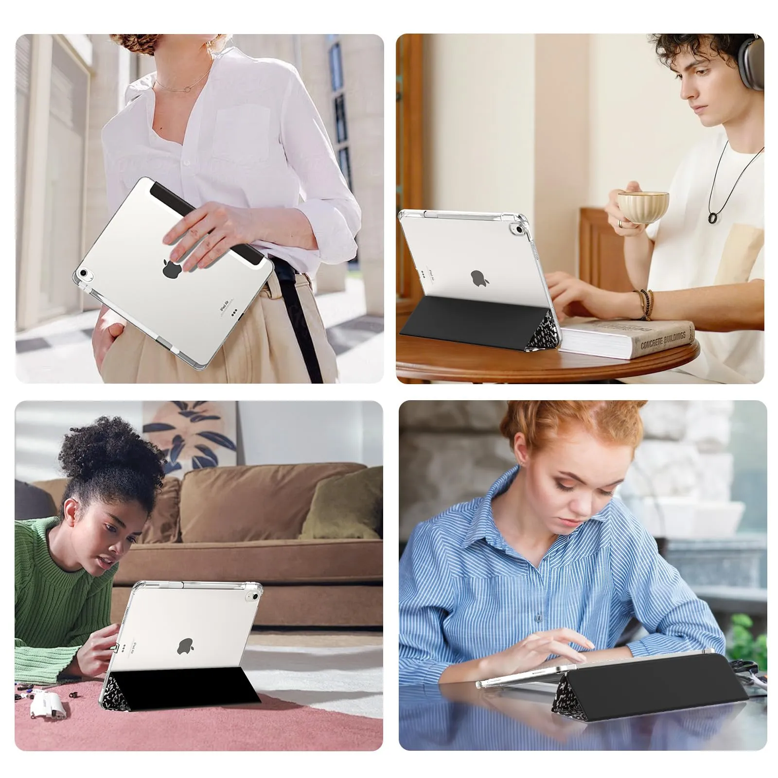 MoKo Cover per iPad Air 13 Pollici Case (M4/M3/M2) con Portapenna - immagine 9