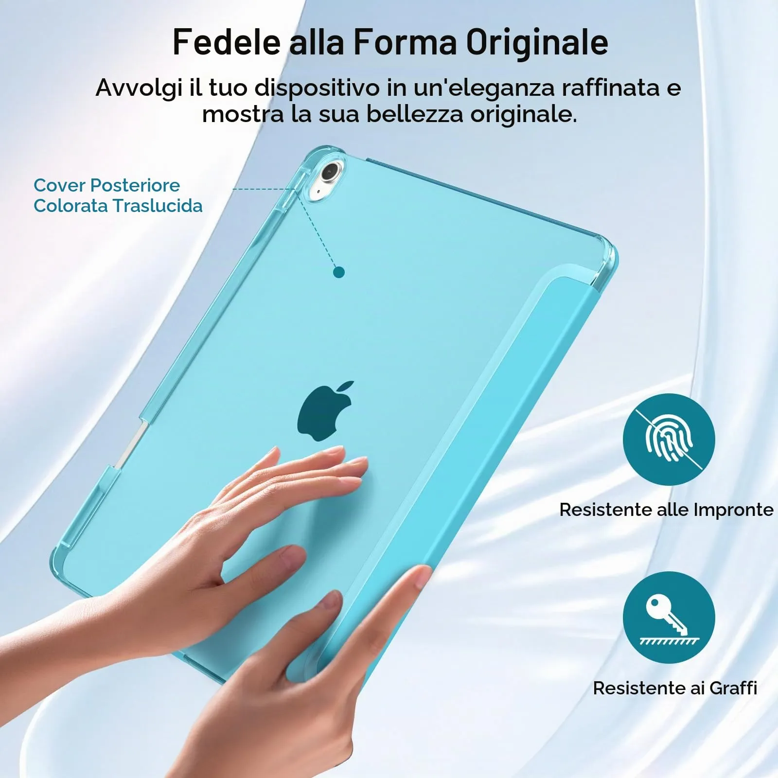 MoKo Cover per iPad Air 13 Pollici Case (M4/M3/M2) con Portapenna - immagine 7