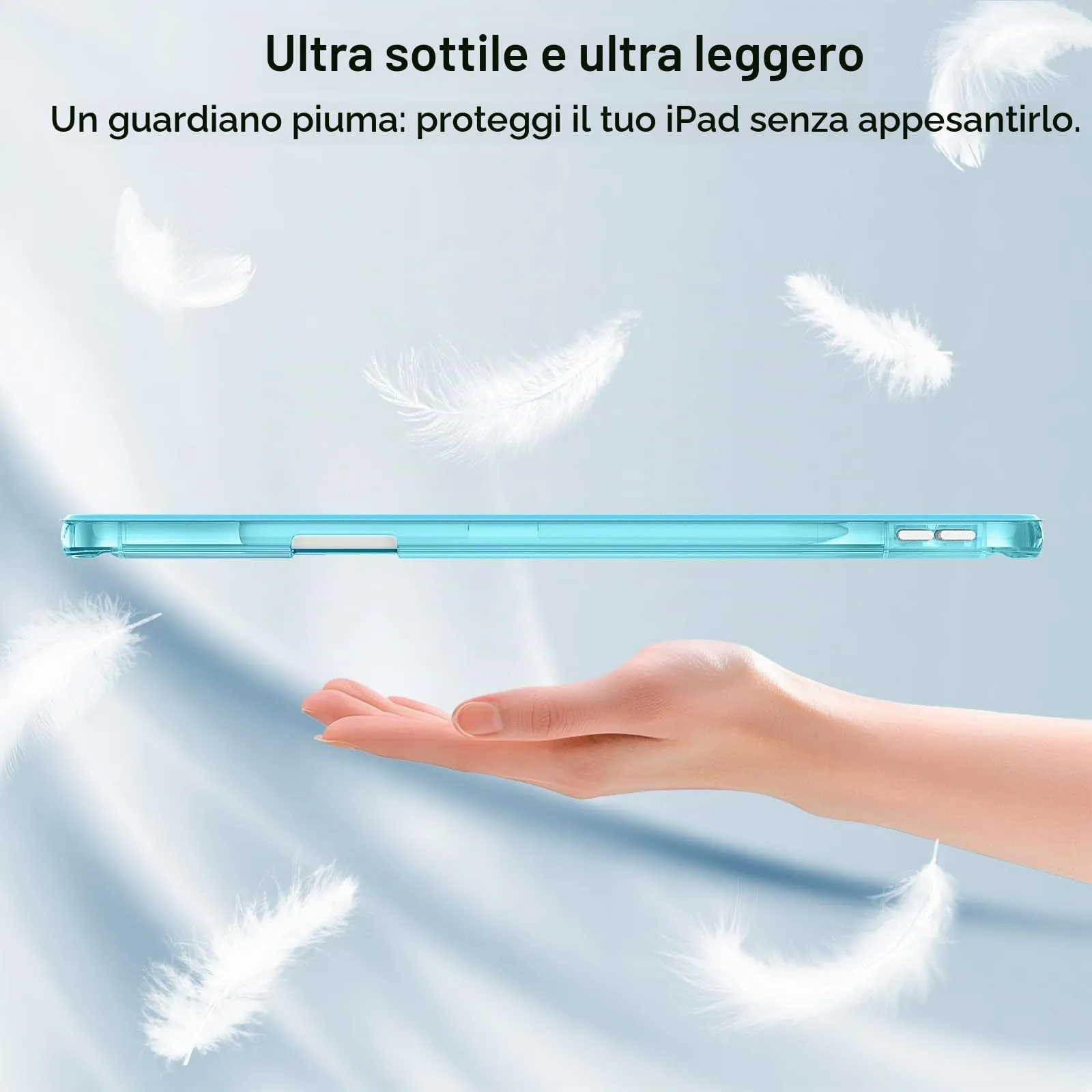 MoKo Cover per iPad Air 13 Pollici Case (M4/M3/M2) con Portapenna - immagine 8