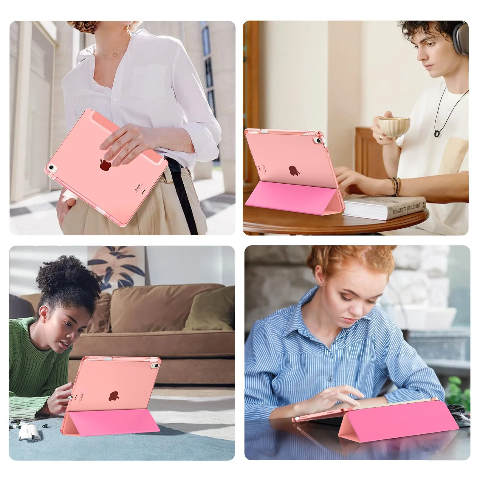 MoKo Cover per iPad Air 13 Pollici Case (M4/M3/M2) con Portapenna - immagine 9