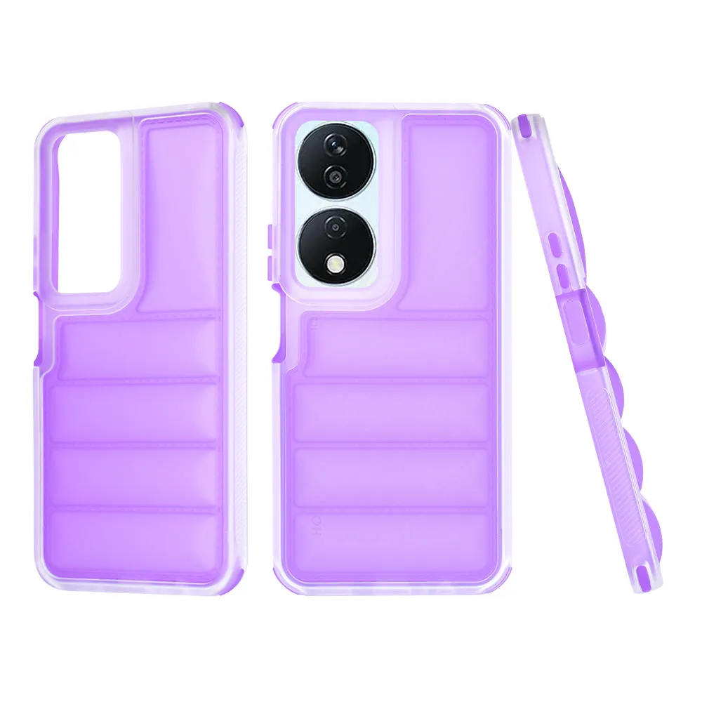Custodia per Honor X7b 5G / 90 Smart / X7b 4G, Techsuit, Wave Shield, Viola - immagine 1