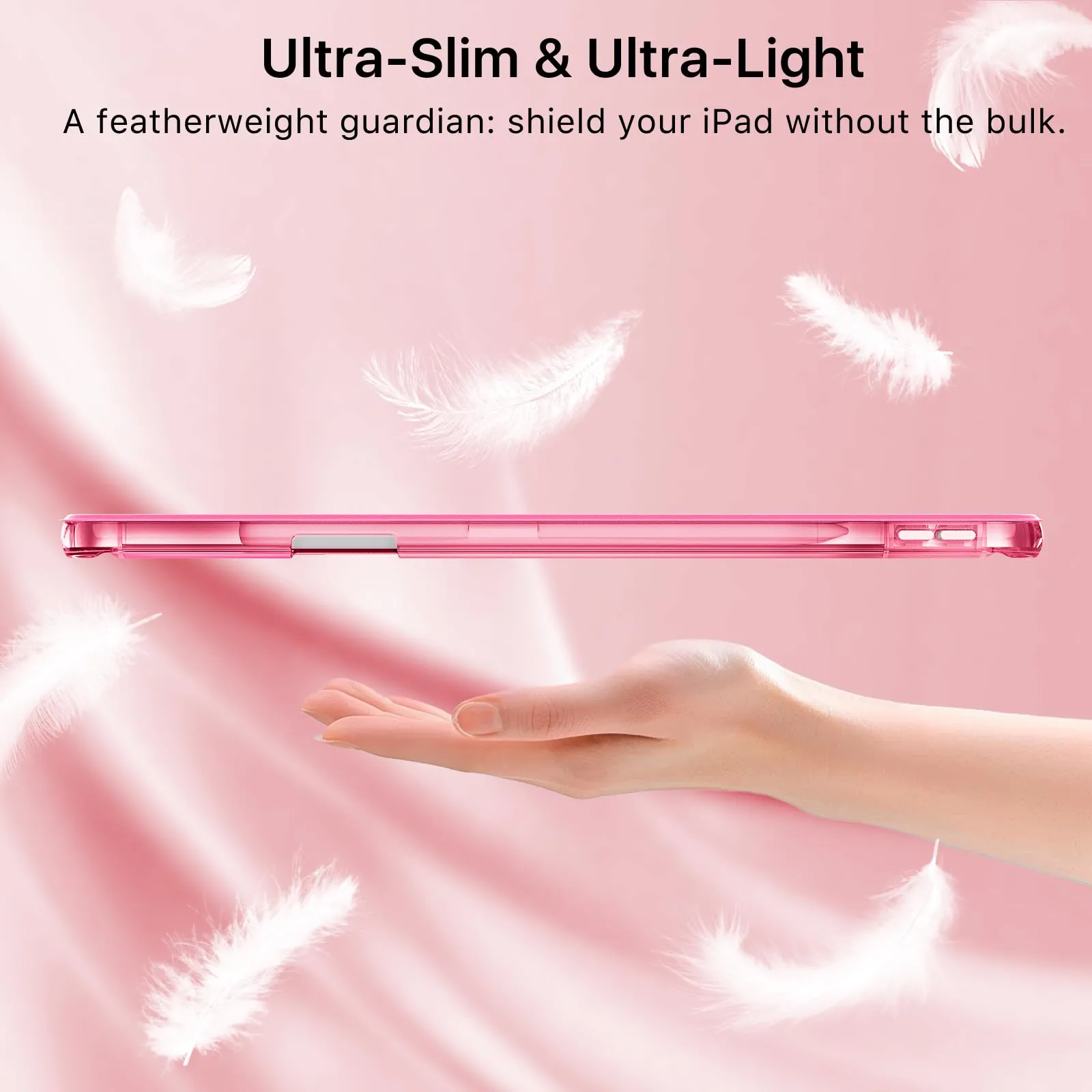 MoKo Cover per iPad Air 13 Pollici Case (M4/M3/M2) con Portapenna - immagine 8