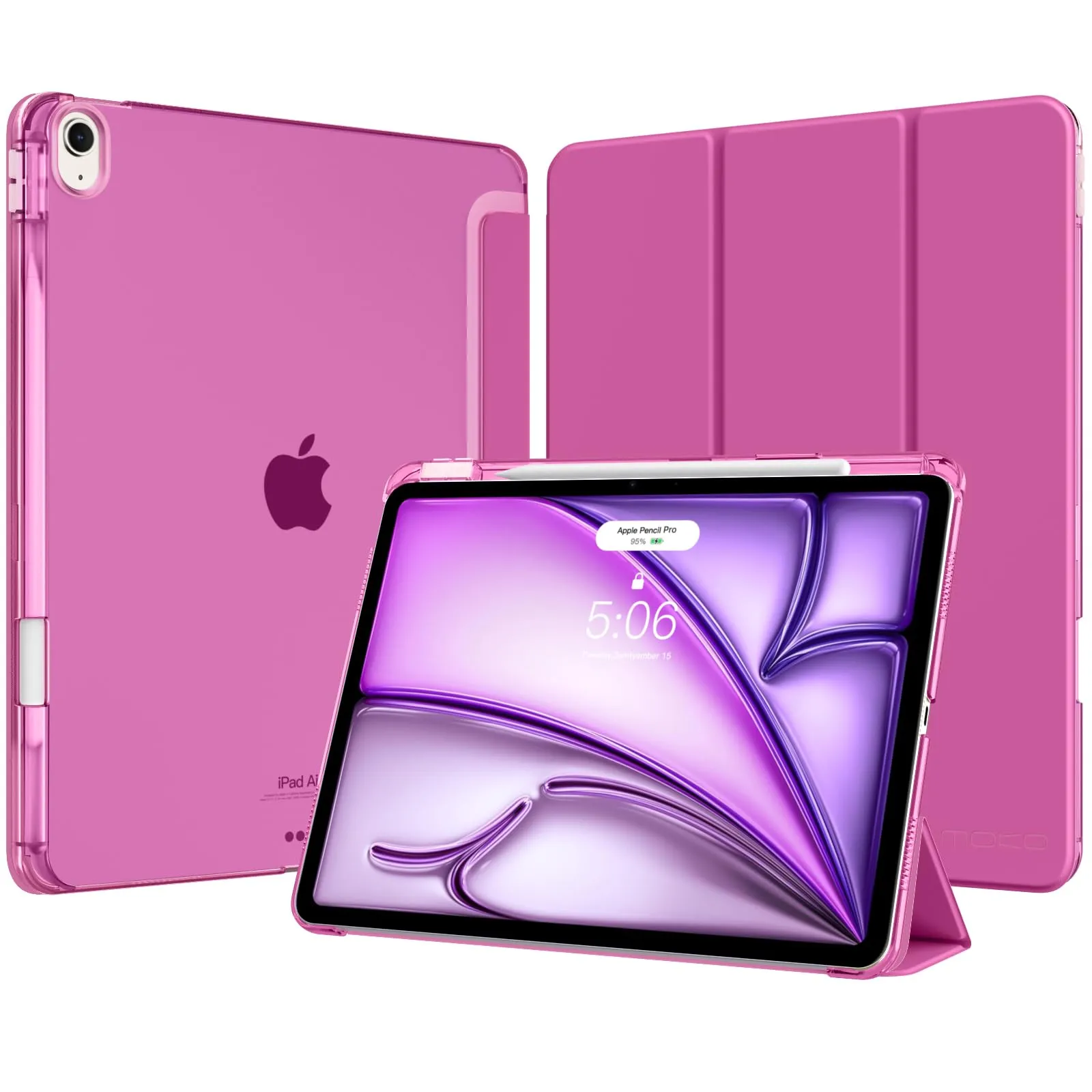 MoKo Cover per iPad Air 13 Pollici Case (M4/M3/M2) con Portapenna - immagine 1