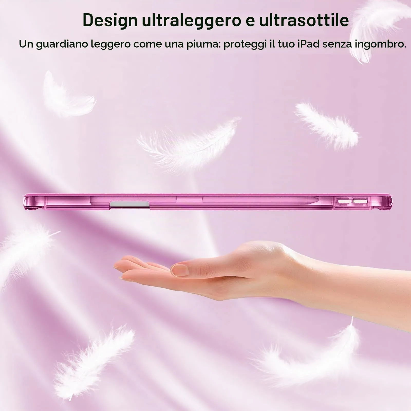 MoKo Cover per iPad Air 13 Pollici Case (M4/M3/M2) con Portapenna - immagine 8