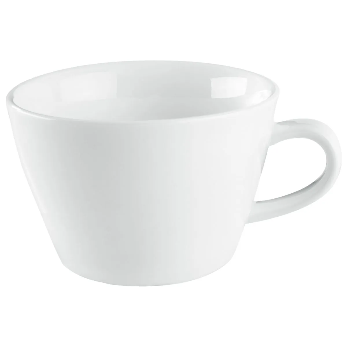 6x PULSIVA Tazza cappuccino Rio; 200 ml, 9x6.2 cm (ØxH); bianco; rotonda; 6 pz. / Pacco - immagine 1