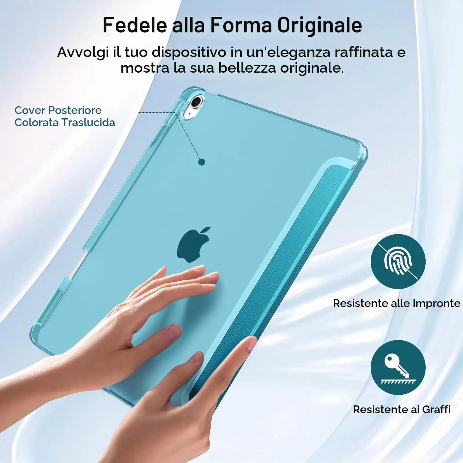 MoKo Cover per iPad Air 13 Pollici Case (M4/M3/M2) con Portapenna - immagine 6