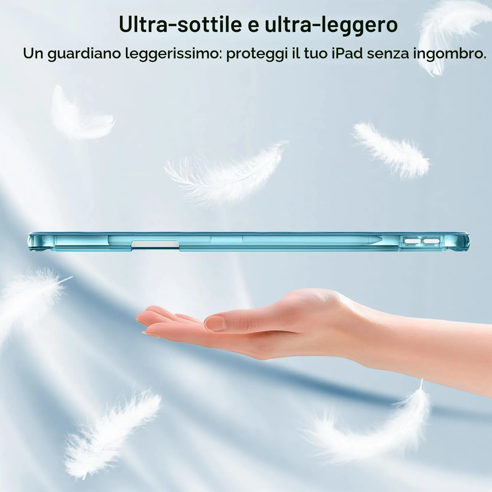 MoKo Cover per iPad Air 13 Pollici Case (M4/M3/M2) con Portapenna - immagine 7