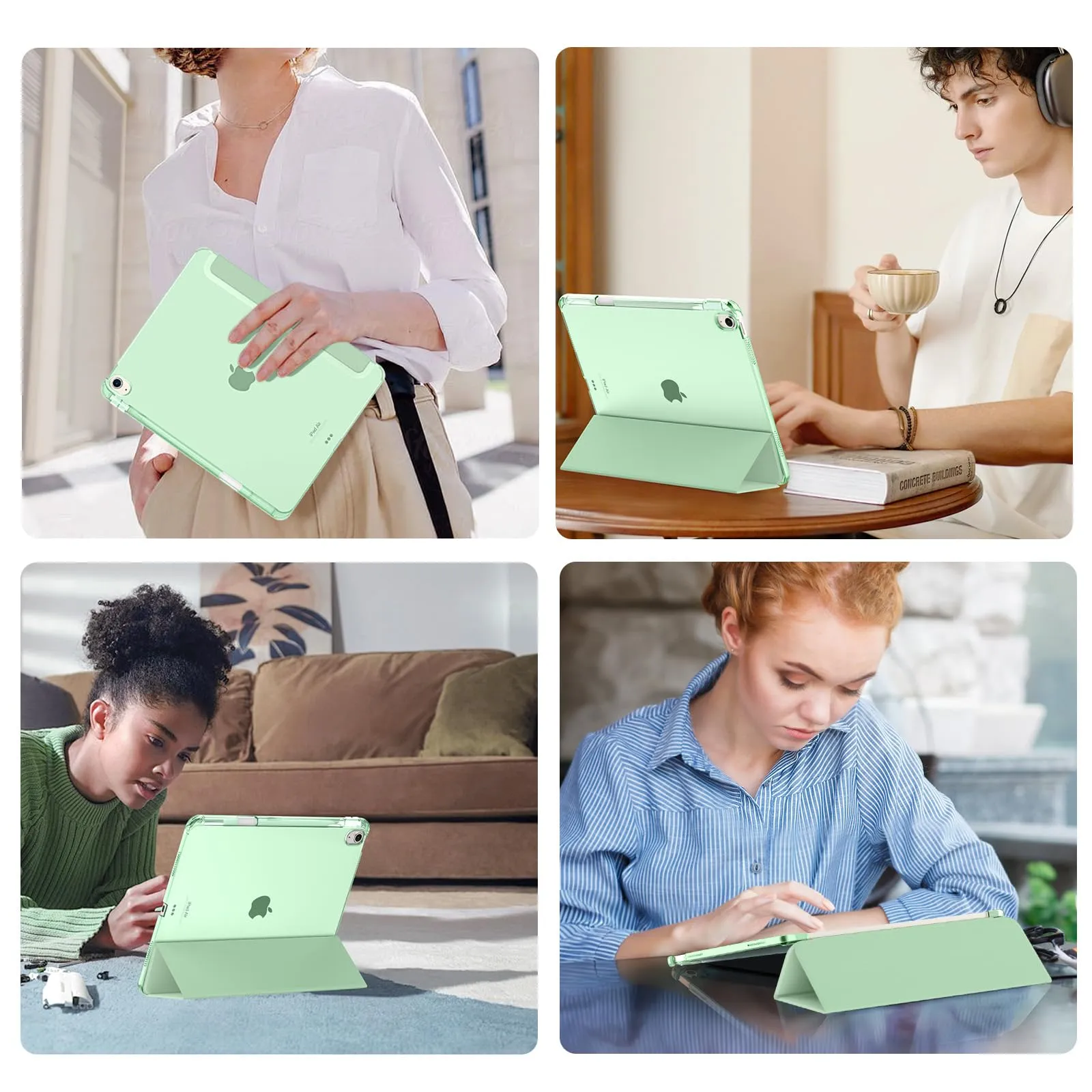 MoKo Cover per iPad Air 13 Pollici Case (M4/M3/M2) con Portapenna - immagine 9