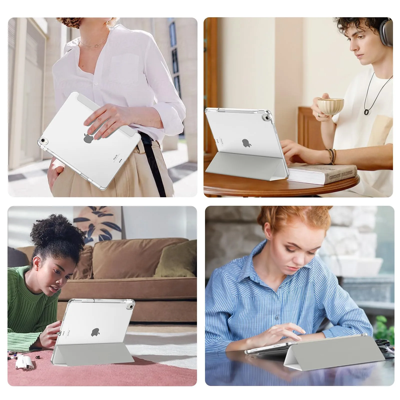 MoKo Cover per iPad Air 13 Pollici Case (M4/M3/M2) con Portapenna - immagine 9