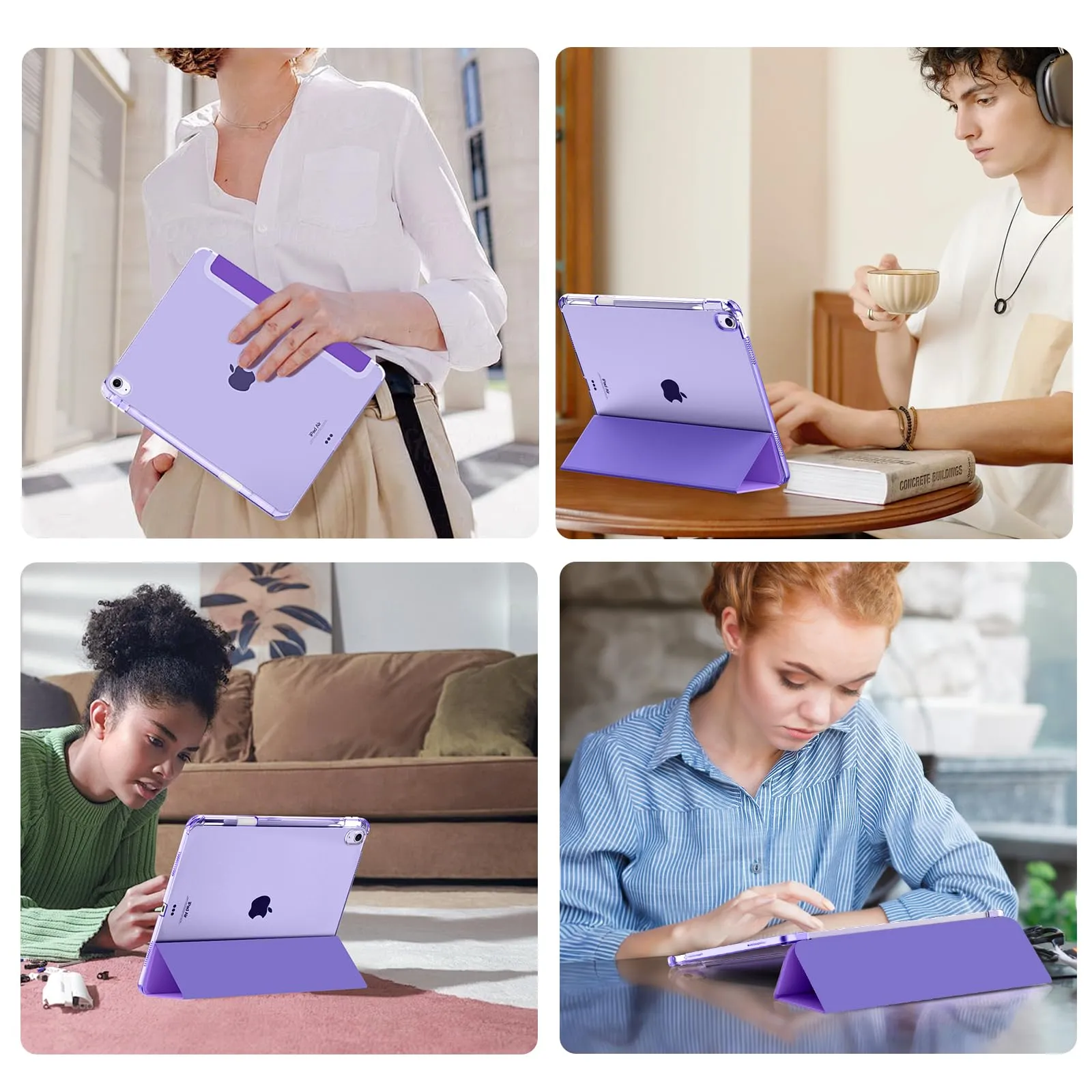 MoKo Cover per iPad Air 13 Pollici Case (M4/M3/M2) con Portapenna - immagine 9