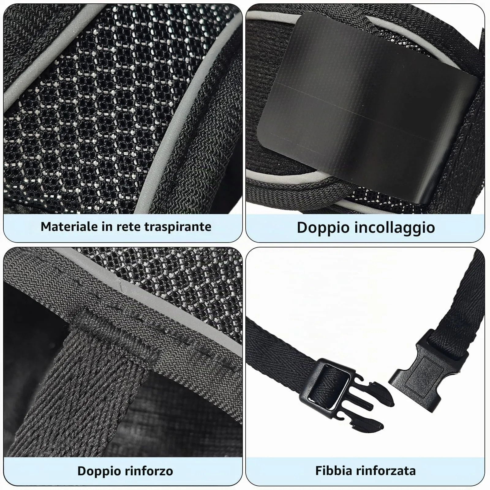ZEMINRI Museruola Cane con Fascia Regolabile per Testa Museruola Cane - immagine 3
