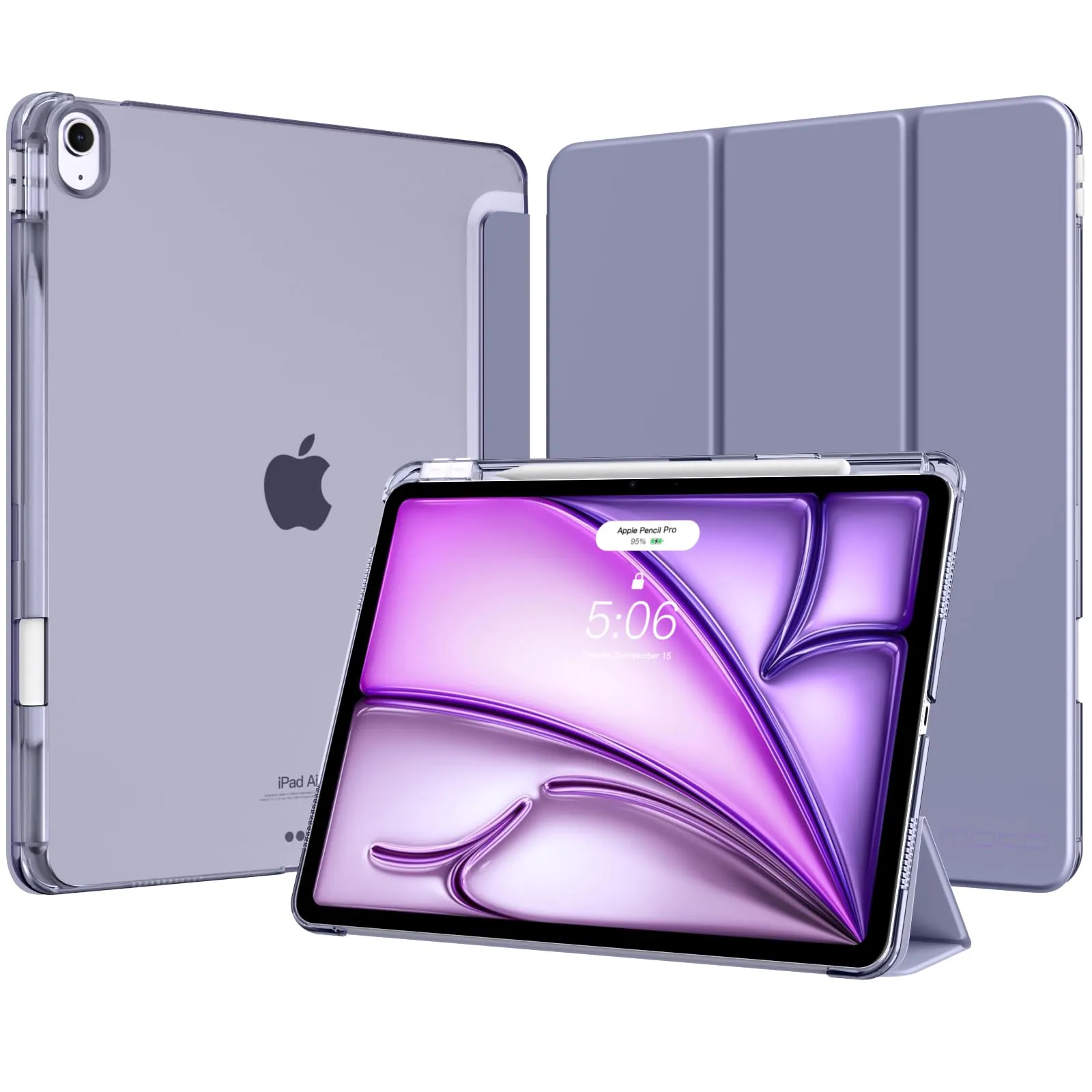 MoKo Cover per iPad Air 13 Pollici Case (M4/M3/M2) con Portapenna - immagine 1