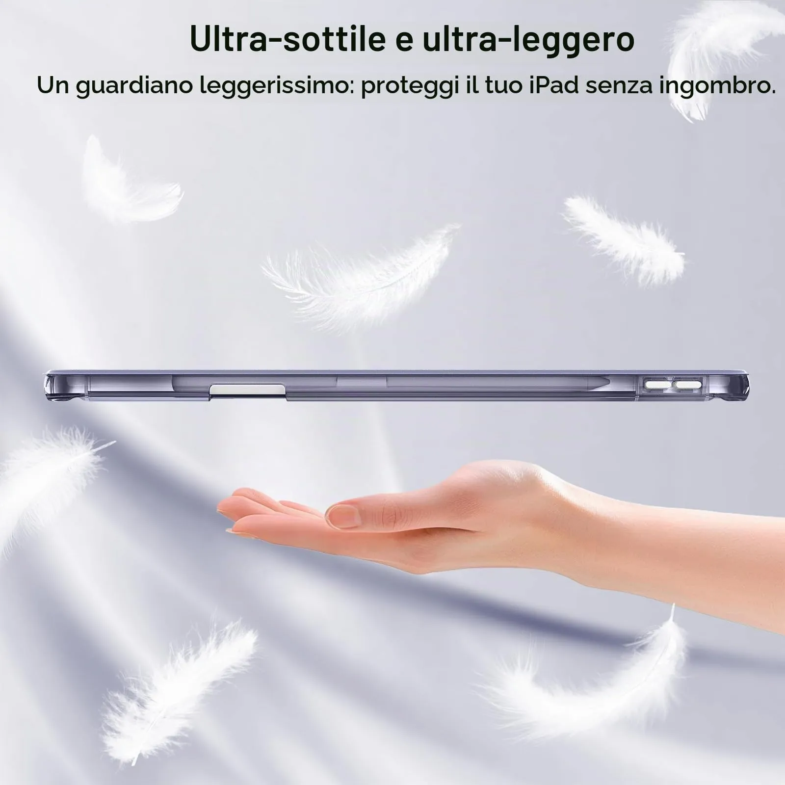 MoKo Cover per iPad Air 13 Pollici Case (M4/M3/M2) con Portapenna - immagine 8