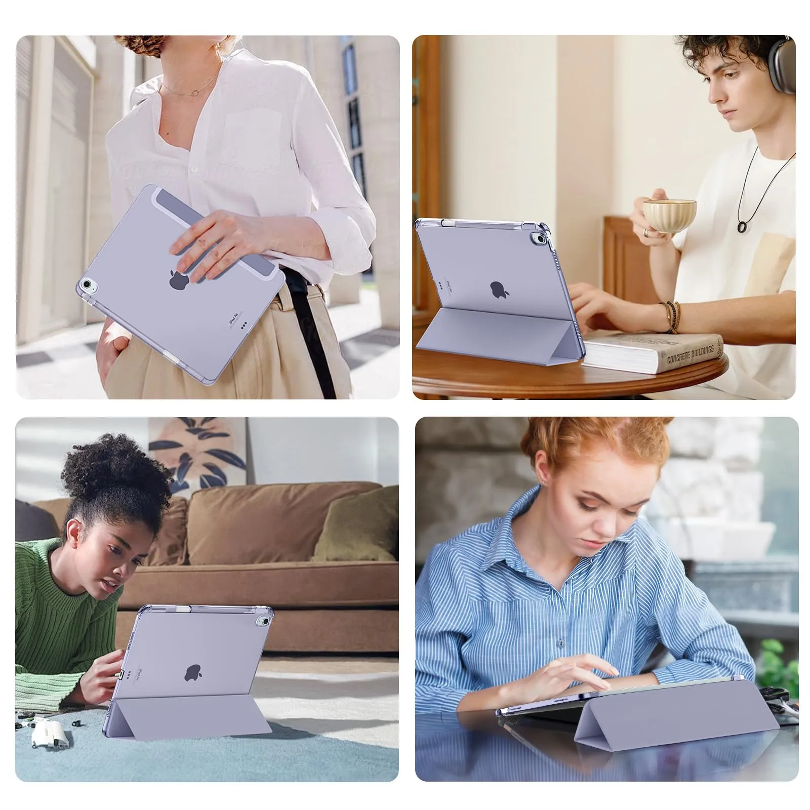 MoKo Cover per iPad Air 13 Pollici Case (M4/M3/M2) con Portapenna - immagine 9