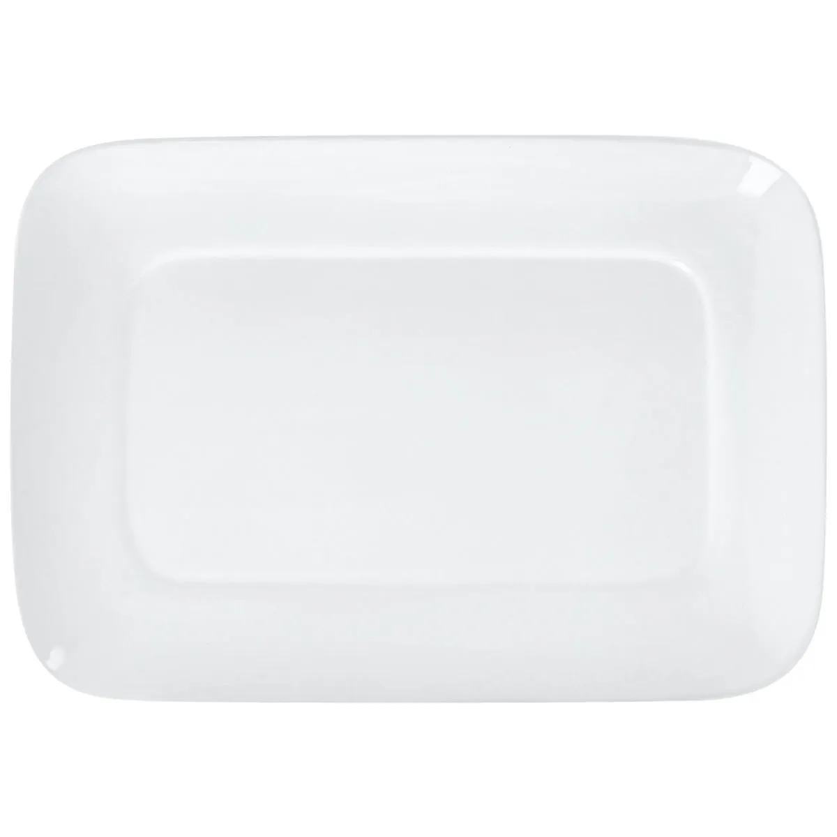 6x PULSIVA Piatto Tila; 23x16x2 cm (LxLxH); bianco; rettangolare; 6 pz. / Pacco - immagine 1