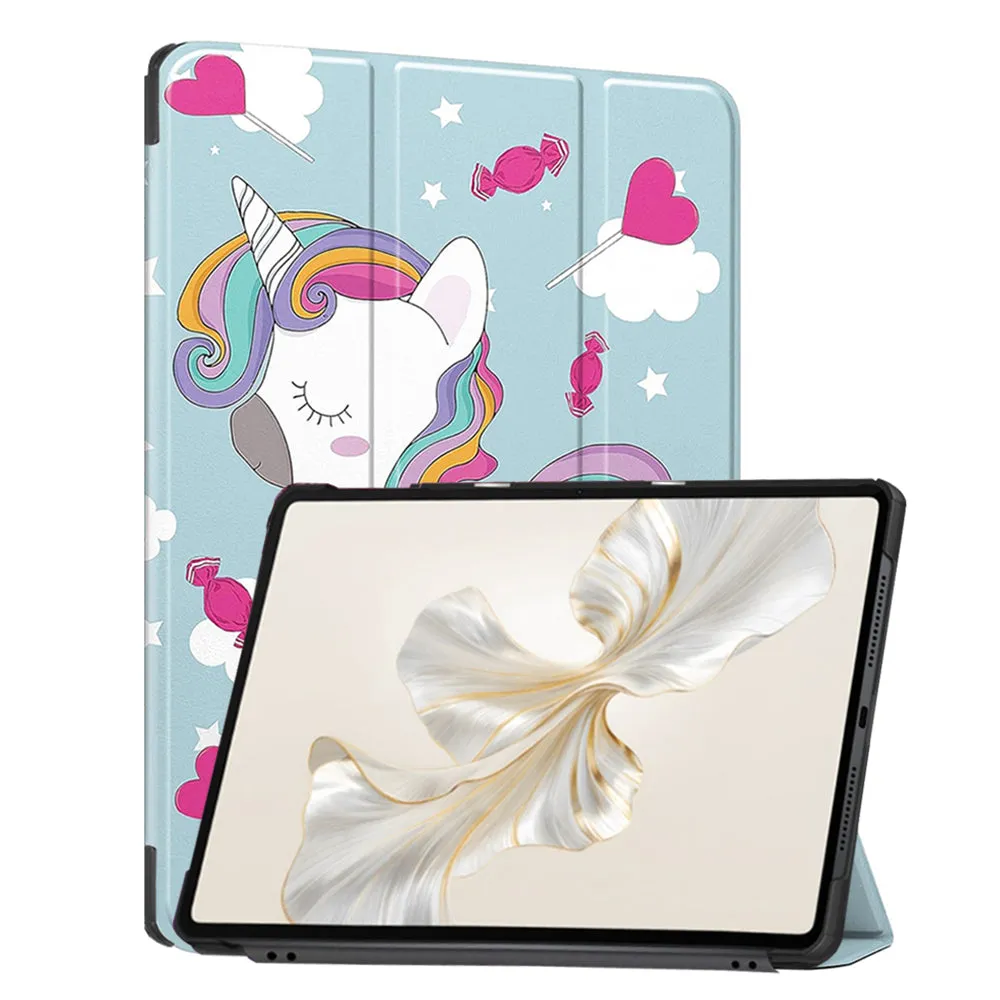Custodia per Honor Pad 9, Techsuit, FoldPro Unicorn, Multicolore - immagine 1
