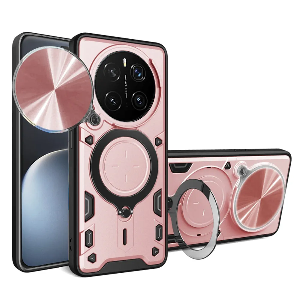 Custodia per Honor Magic7 Pro, Techsuit, CamGuard Pro, Rosa Dorato - immagine 1