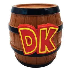 Salvadanaio Plastica (14,7cm) barile DONKEY KONG GP86762 - immagine 1