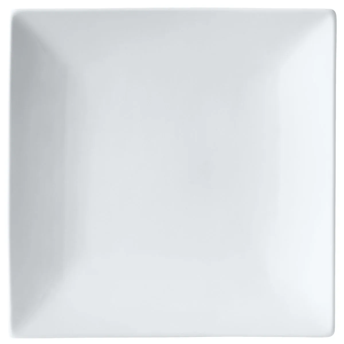 4x PULSIVA Piatto Jandra quadrato; 20.5x20.5x3 cm (LxLxH); bianco; quadrata; 4 pz. / Pacco - immagine 1