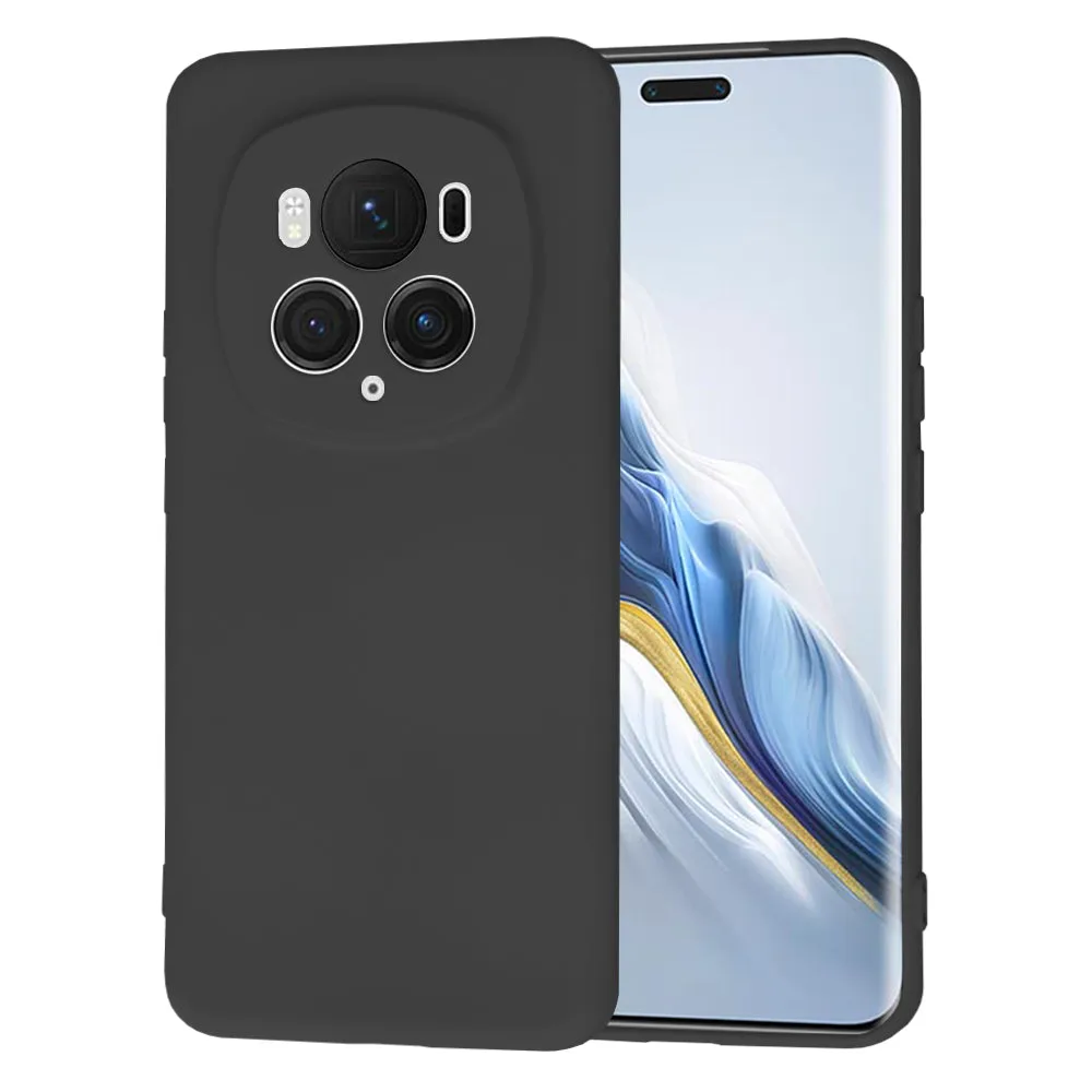 Custodia per Honor Magic6 Pro, Techsuit, SoftFlex, Nera - immagine 1