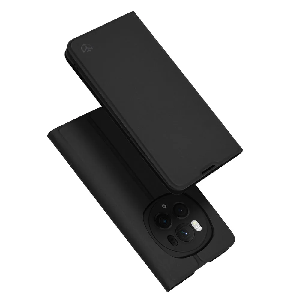 Custodia per Honor Magic6 Pro, Techsuit, Magskin Book, Nera - immagine 1
