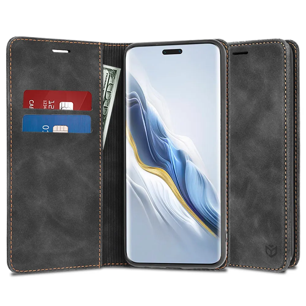 Custodia per Honor Magic6 Pro, Techsuit, Confy, Nera - immagine 1