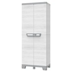SEQUOIA CAB 2680 Armadio plastica 2 Ante battenti (70cm) Mobile KIT - immagine 1