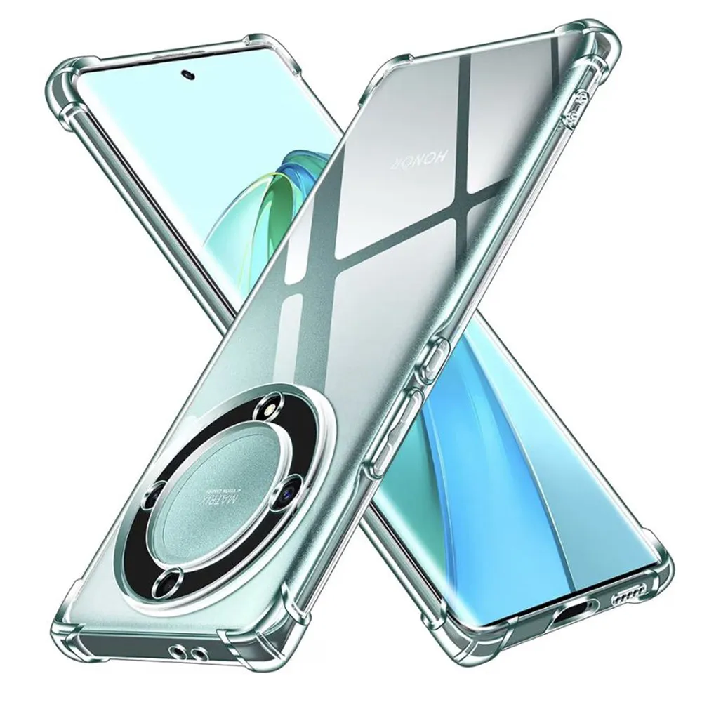 Custodia per Honor Magic6 Lite, Techsuit, Shockproof Clear, Trasparente - immagine 1