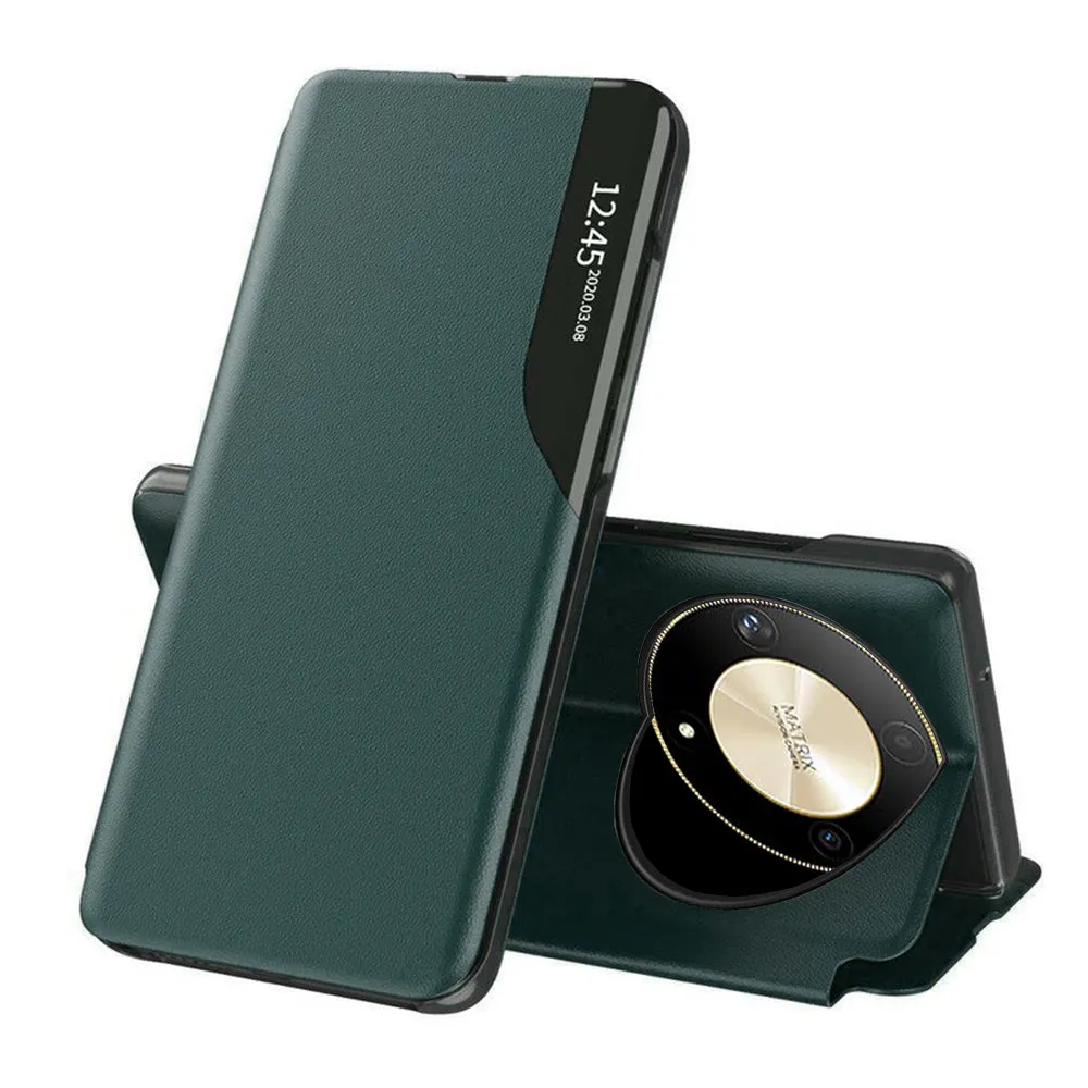 Custodia per Honor Magic6 Lite, Techsuit, eFold, Verde - immagine 1