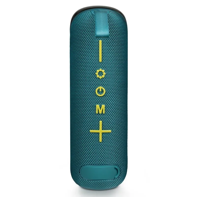 Altoparlante Bluetooth portatile BigBen Tube con effetti luminosi 30W Blu - immagine 1