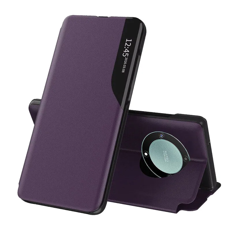 Custodia per Honor Magic5 Lite, Techsuit, eFold, Viola - immagine 1