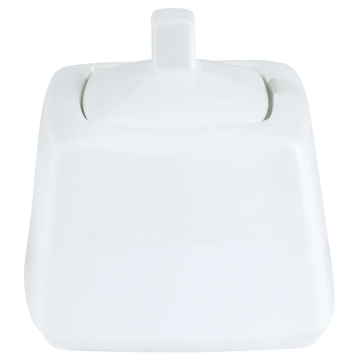 4x PULSIVA Zuccheriera Jazz; 350 ml, 9.8x9.8x9.8 cm (LxLxH); bianco; quadrata; 4 pz. / Pacco - immagine 1