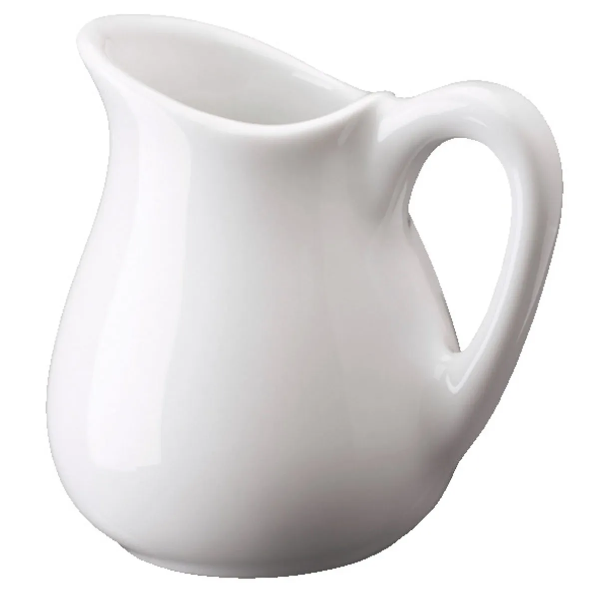 12x PULSIVA Mini lattiera Mapia; 20 ml, 4x5 cm (ØxH); bianco; 12 pz. / Pacco - immagine 1