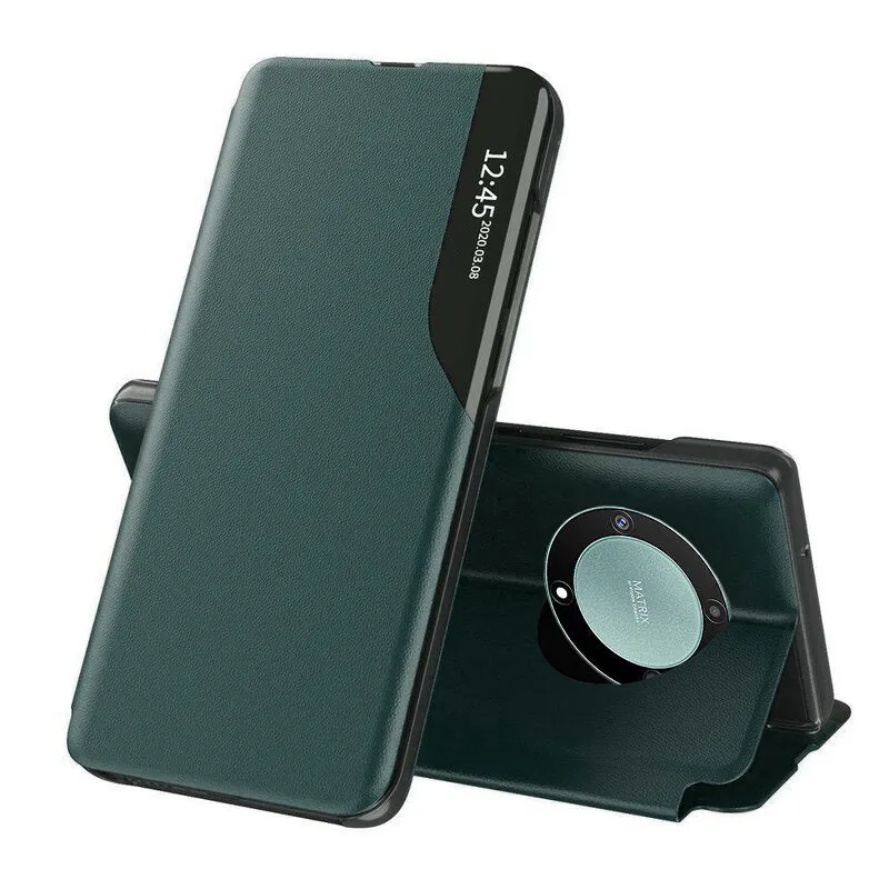 Custodia per Honor Magic5 Lite, Techsuit, eFold, Verde - immagine 1