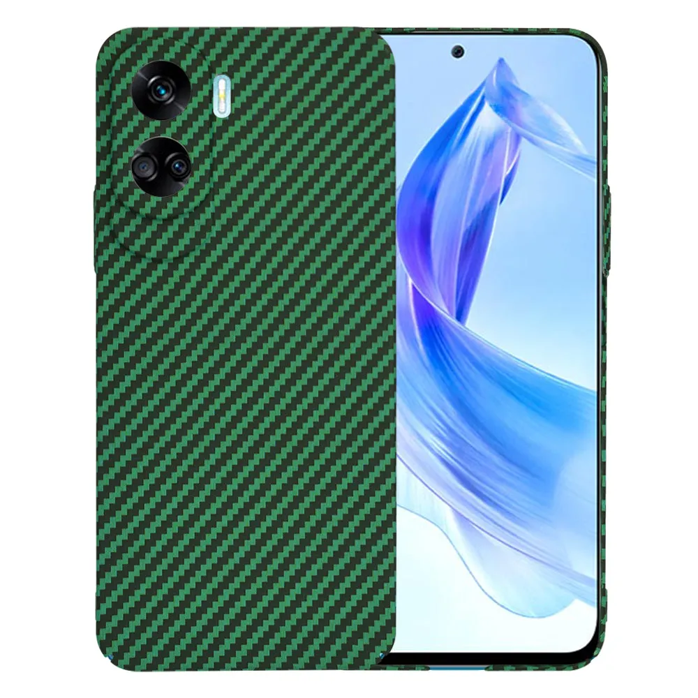 Custodia per Honor 90 Lite, Techsuit, Carbonite FiberShell, Verde - immagine 1