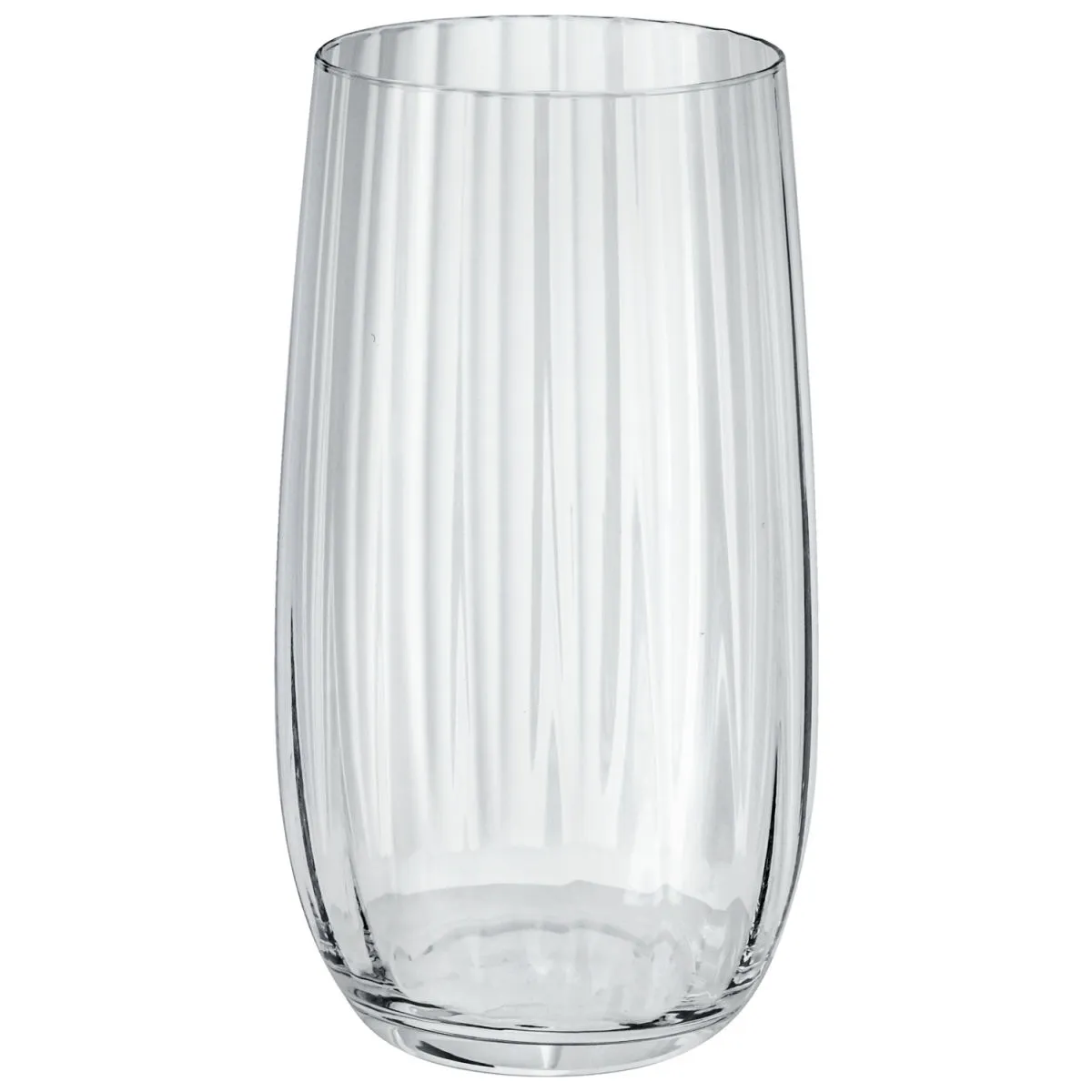 6x VEGA Tumbler alto Leya; 490 ml, 6.6x14.4 cm (ØxH); trasparente; 6 pz. / Pacco - immagine 1