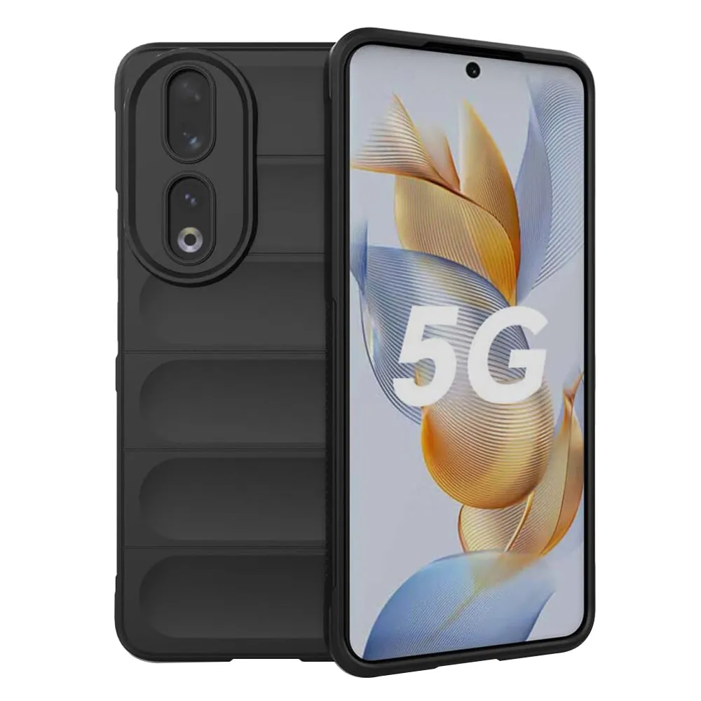 Custodia per Honor 90, Techsuit, Magic Shield, Nera - immagine 1