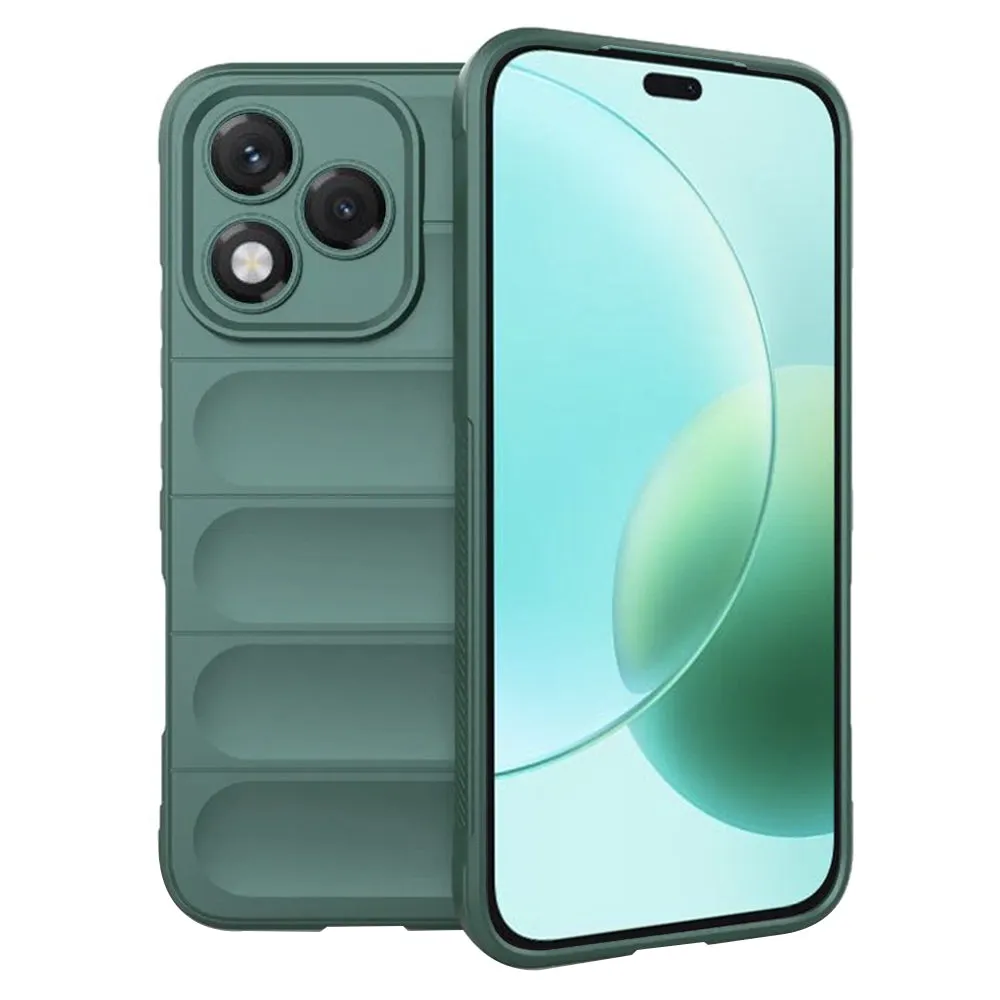 Custodia per Honor 400 Lite, Techsuit, Magic Shield, Verde - immagine 1