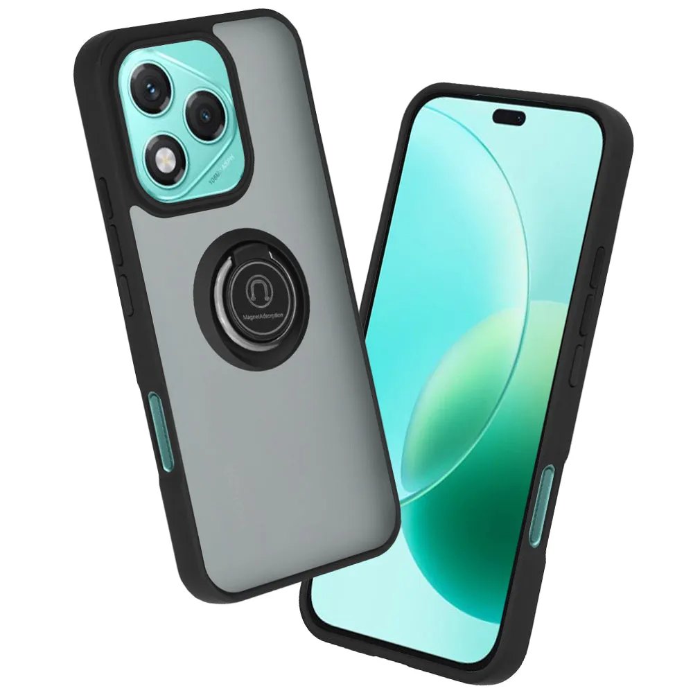 Custodia per Honor 400 Lite, Techsuit, Glinth, Nera - immagine 1