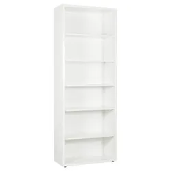 DISEGNO Libreria Bianco laccato (80 x 215 h cm) Mobile KIT - immagine 1