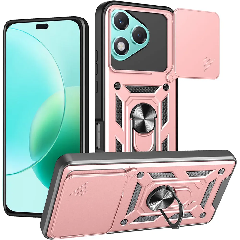 Custodia per Honor 400 Lite, Techsuit, CamShield, Rosa - immagine 1