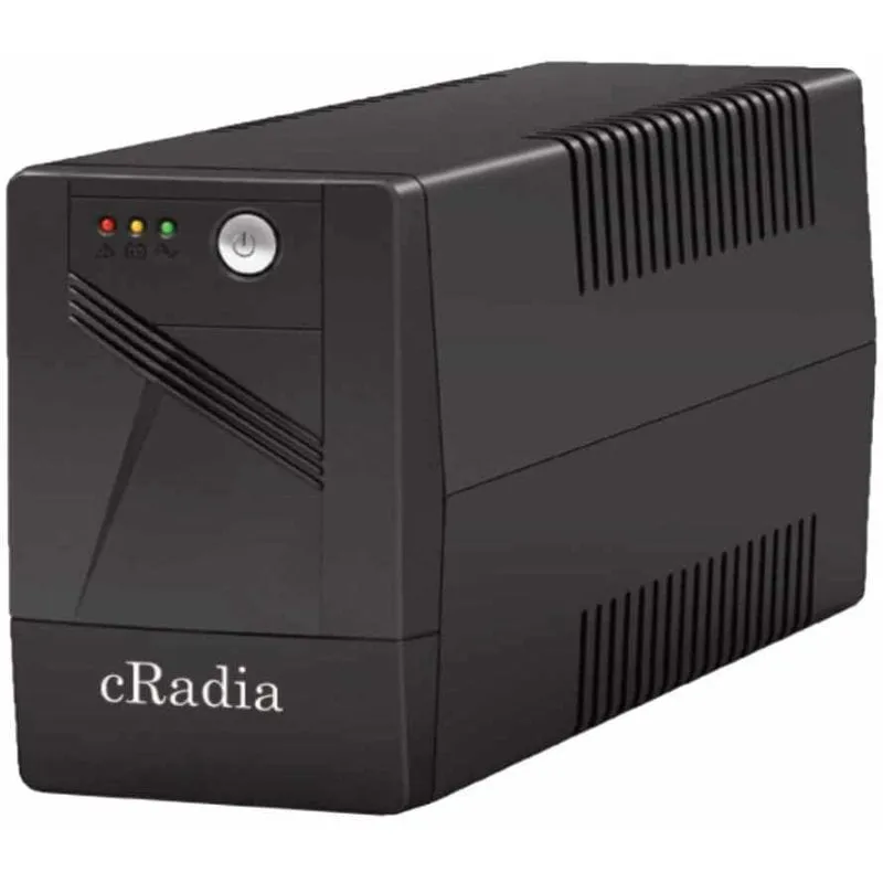 cRadia CRA 820 gruppo di continuità (UPS) A linea interattiva 0,82 kVA 480 W 2 presa(e) AC - immagine 1